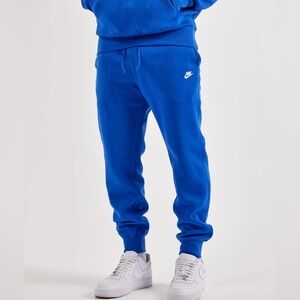 NEW Nike Fleece Sweatpants Joggers  GAME ROYAL Men's MEDIUM
